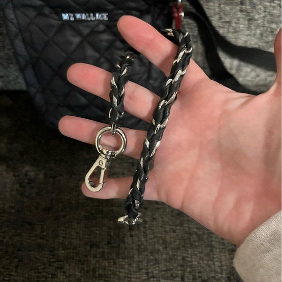 MZ Wallace Black Crosby Go Mini Crossbody Bag Purse - Picture 10 of 11